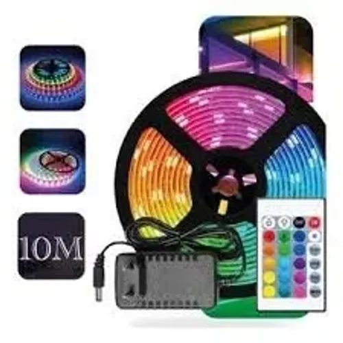 Fita Led Rgb Tiras De Luz Led, 10 M, 3528 Rgb