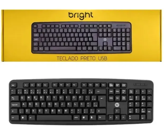Teclado USB Bright 0014