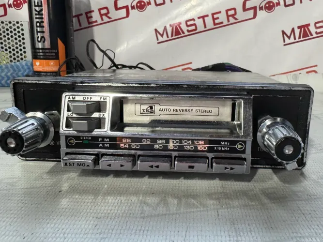 Toca fita rádio com Bluetooth Tkr cromado original todo revisado 