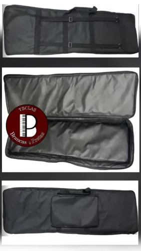 Bag Acolchoada para Teclado 5/8 - NOVA >>> (12x R$ 15,75)