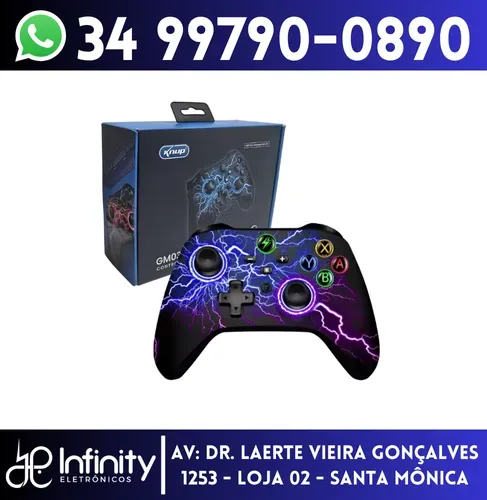 Controle Bluetooth para Pc Nintendo Switch Android Tv 