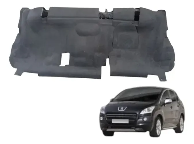 Carpete Assoalho Traseiro Peugeot 3008 2011 2012