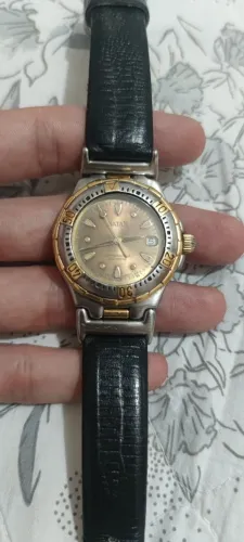 Relógio Natan pulseira couro original