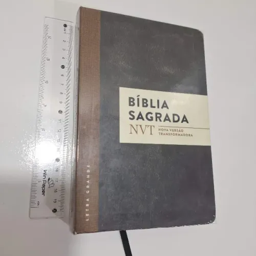 Bíblia sagrada NVT Nova Versão Transformadora Letra Grande