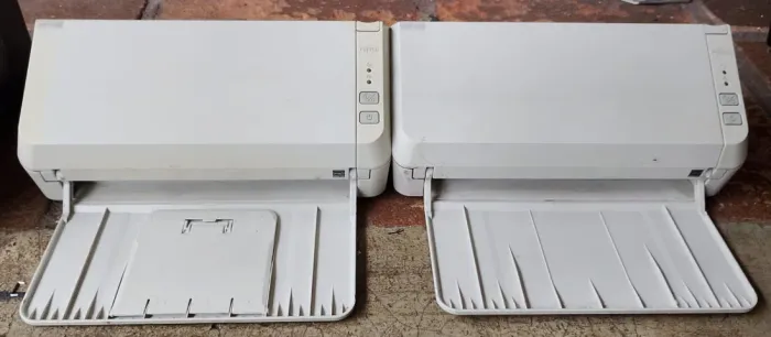 Scanner Colorido Fujitsu Sp-1120n Sp1120n Com Duplex E Rede