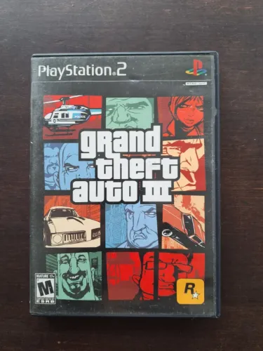 Grand Theft Auto III (GTA III) PS2 Original Completo