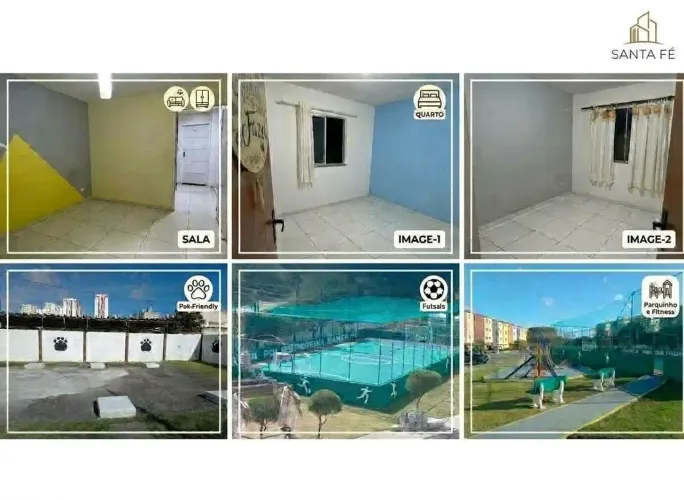 Divido apartamento no Jabotiana ( Condomínio Santa Fé)