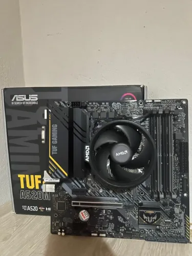 KIT GAMER Ryzen 5 4500 + ASUS TUF GAMING A520M | AM4 | Excelente Estado