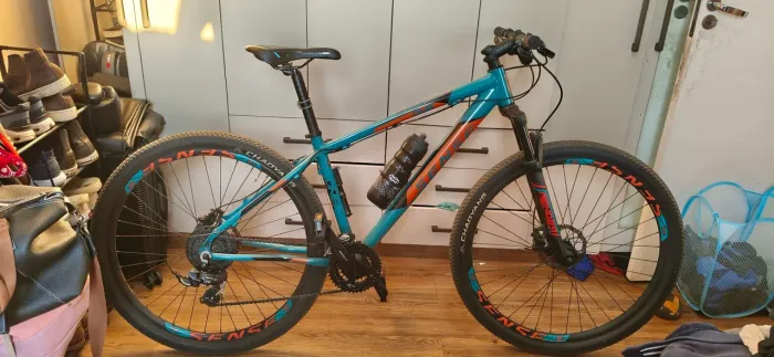 Bicicleta sense top