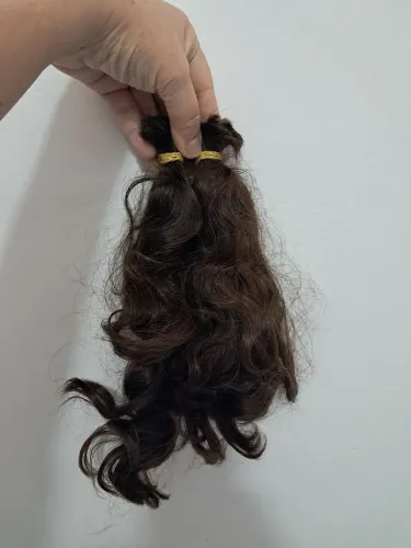 Cabelo humano natural.
