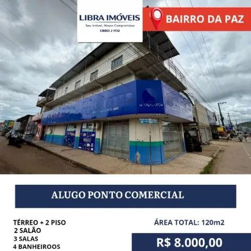 IMOBILIÁRIA LIBRA IMÓVEIS ALUGA PONTO COMERCIAL