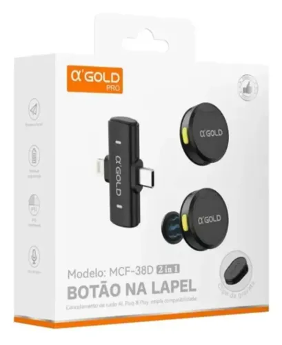 Microfone de Lapela