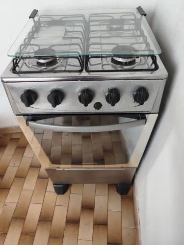 FOGÃO Atlas inox muito novo