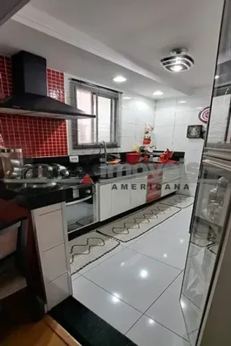 Excelente apartamento mobiliado para venda possui 49 m² - CONDOMÍNIO ASTECA - Americana -