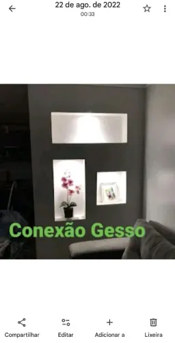 Serviços em gesso