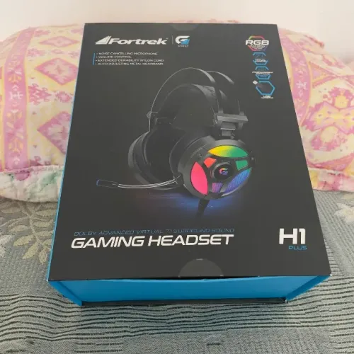 Headset Gamer Fortrek H1 Plus G Pro RGB 7.1 USB