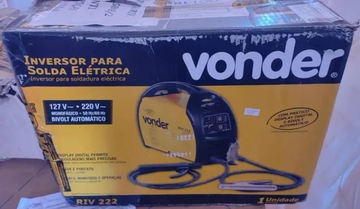 MAQUINA DE SOLDA VOLDER R$1.000,00 NOVA