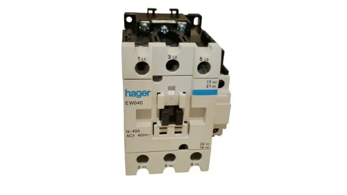 Disjuntor industrial Hager modelo EW040 produto novo embalado 220V em frequências 50 60hz