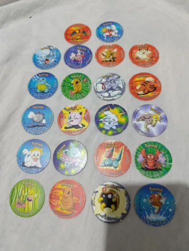 Tazos pokémon attack importada