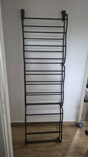 Sapateira Organizadora 36 Pares Porta Parede Gancho Metal