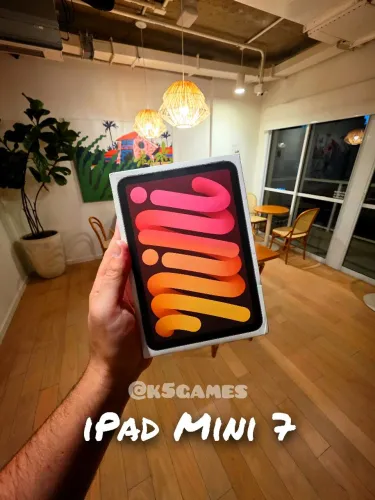 iPad Mini 7 128GB Pink - Lacrado - PROMOÇÃO ABC SP