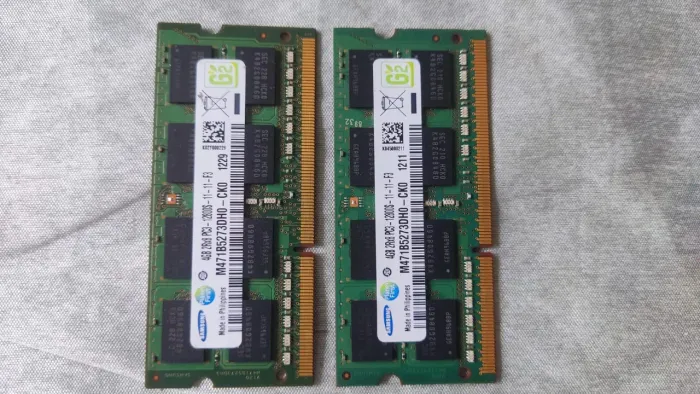 MEMORIA RAM SAMSUNG DDR3 2X4GB