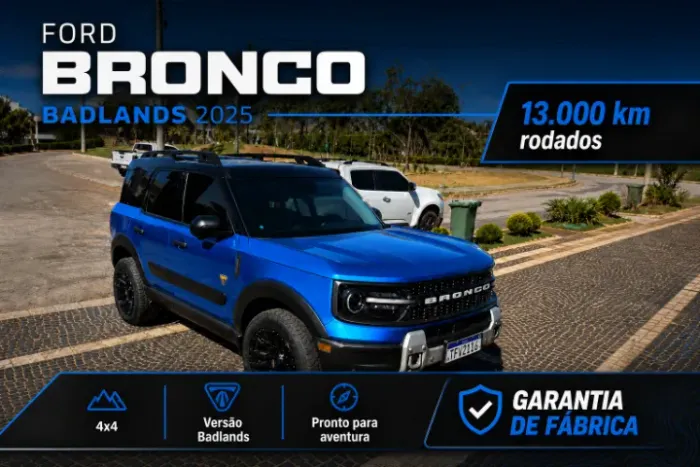 Ford Bronco Sport Badlands 2.0l TB 4WD Aut. 2025