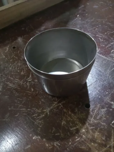 Pote de alumínio 