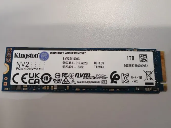 SSD 1TB Kingston Nv2, M.2 2280 PCIe 4.0