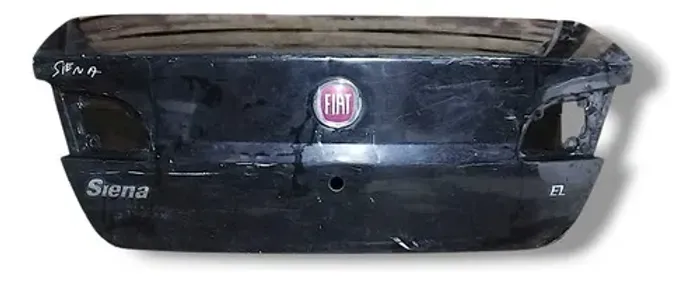 Tampa Traseira Porta Mala Fiat Siena Bbb 2009 2010 A 2014 Preto