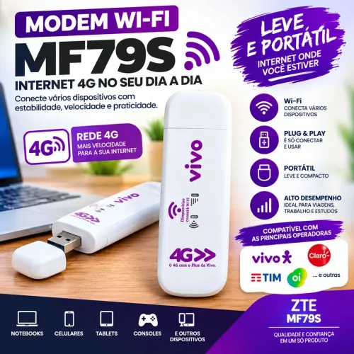 Modem wi-fi 4G mf79s