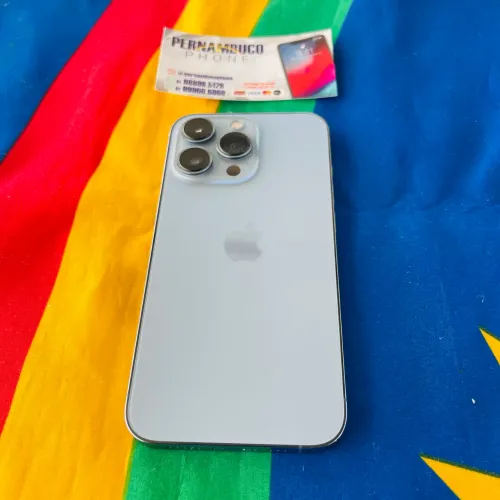iPhone 13 Pro azul 128gb muito novo