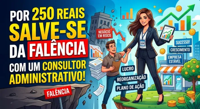 250 reais, Salve-se da falência, Consultor Administrativo!