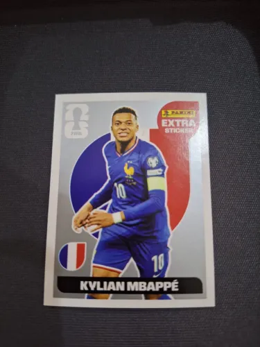 Figurinha extra Mbappé - Copa 2026