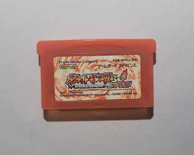 Pokémon Fire Red original JPN