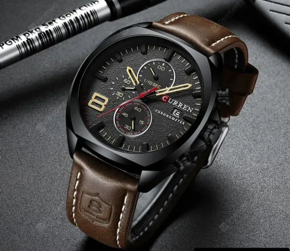 Relógio Curren Masculino Original Premium