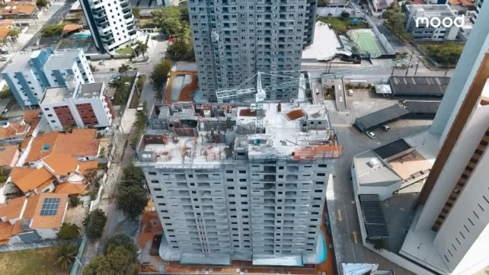 Apto 2/4 com 1 suíte + escritório no Edifício Mood Candelária de 70 m², 1 vaga por 634.000