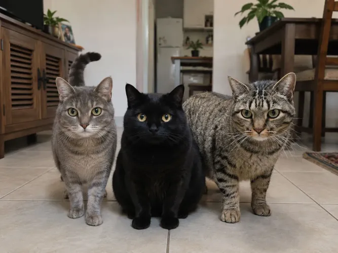 Gatos de estimação