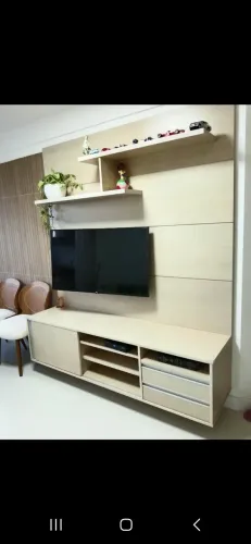 Painel de TV com Rack integrado
