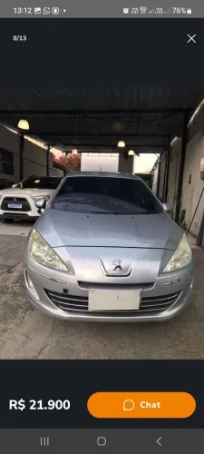 Peugeot 408 Sedan Allure 2.0 Flex 16V 4P Aut. 2012