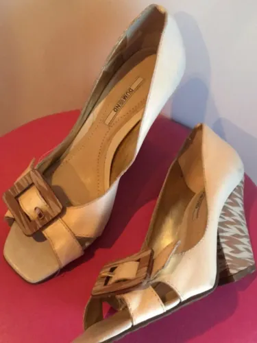 Peep toe dumond n. 35 salto 8cm