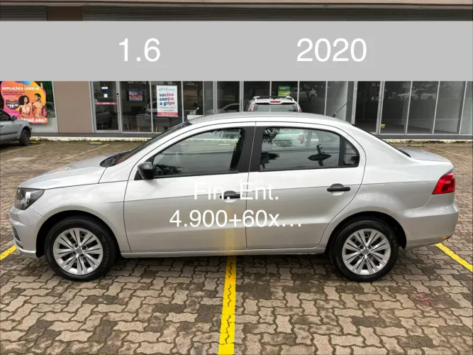Volkswagen Voyage 1.6 MSI Flex 8V 4P 2020