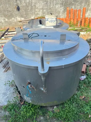 Panela aço inox 304, 150 litros