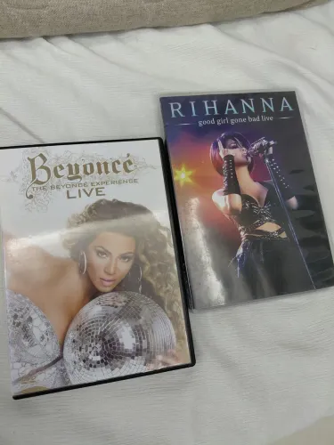 Dvd Rihanna e Beyoncé cada 20