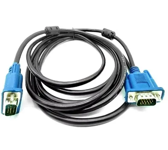 LOTE COM 10 CABOS VGA 1,5 METROS CADA