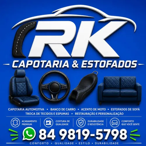 Capotaria e estofados