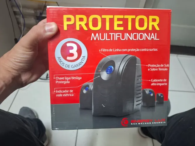Estabilizador 300va 110v  force line Eternity