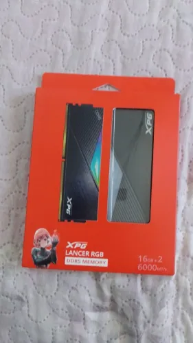 Memória RAM XPG Lancer RGB DDR5 32GB (2x16GB) 6000MHz CL30