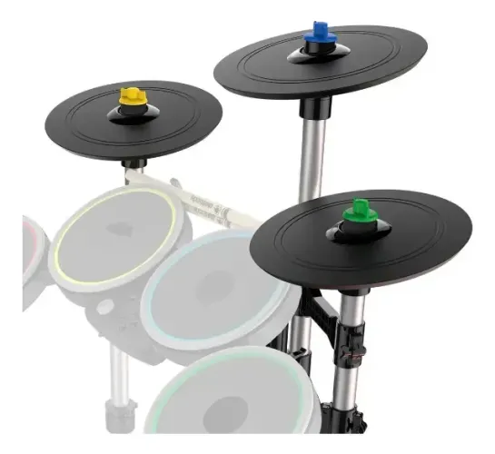 Bateria Rock Band 4 Ps4 Pro Cymbals Pratos Expansão