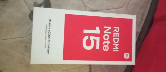 REDMI NOTE 15 (NOVO) PARA VENDER LOGO!!